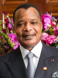 Denis Sassou-Nguesso. Presidente de la Republica Popular del Congo