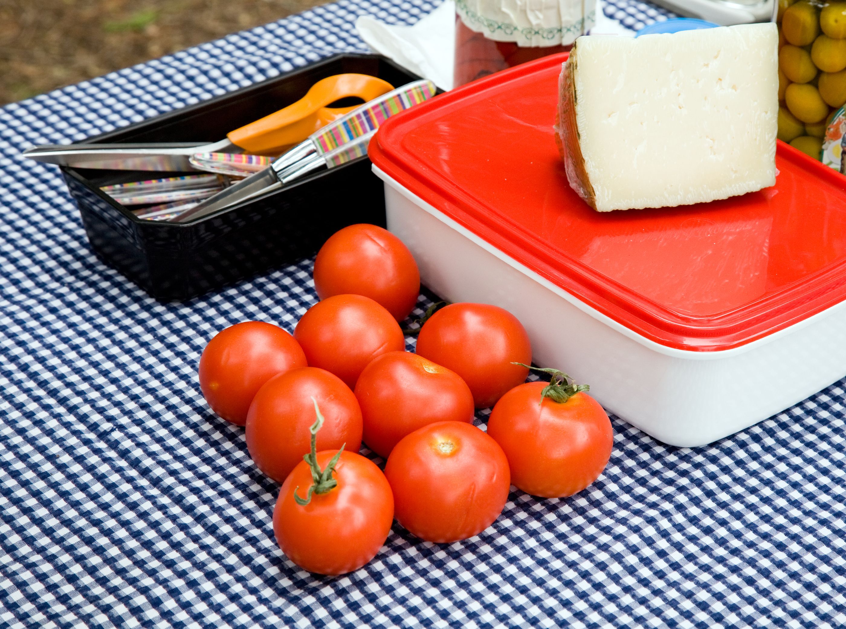 Alimentos y comida en táper