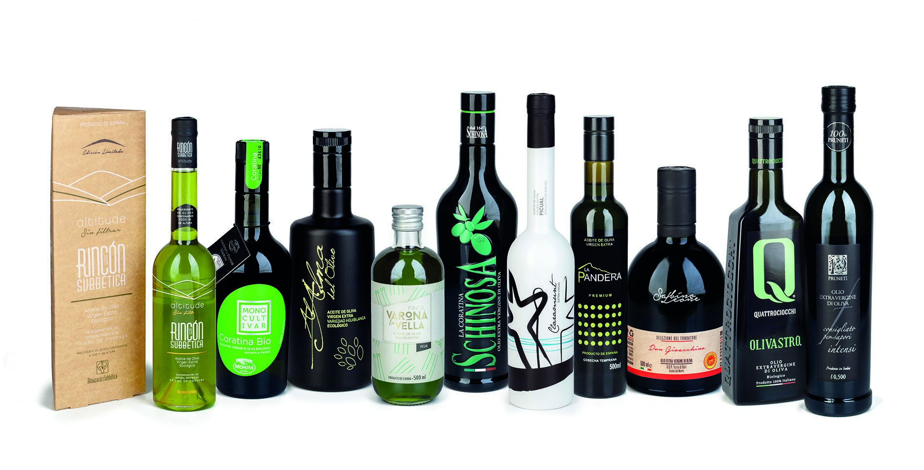 5 aceites de oliva virgen extra españoles, entre los 10 mejores del mundo
