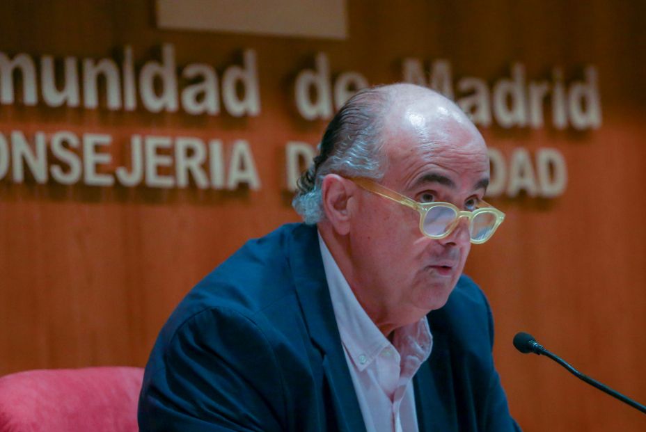 El viceconsejero de Salud Pública y Plan Covid de la Comunidad de Madrid, Antonio Zapatero