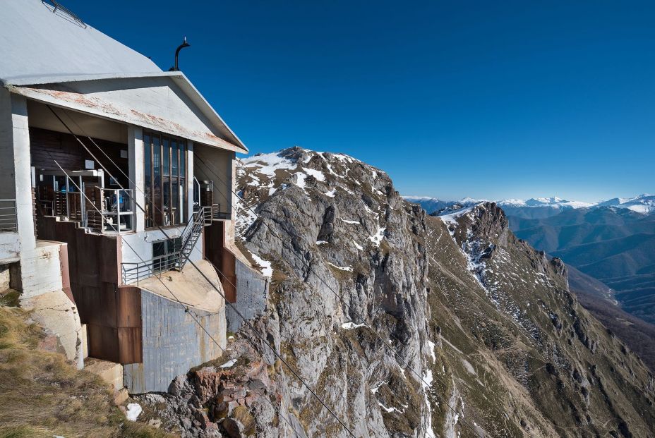 bigstock Cable Car Station In Picos De  297197017