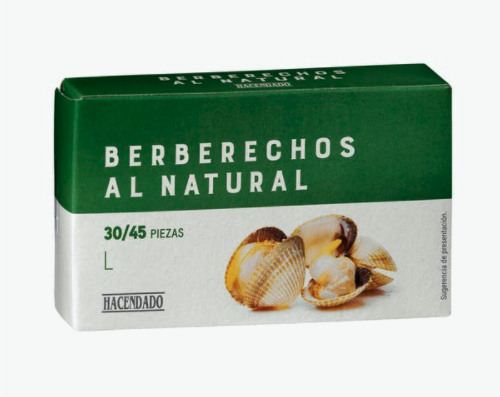 Berberechos al natural L Du nord