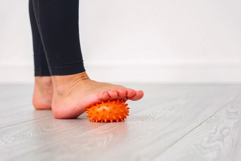 Automasaje para un alivio rápido del dolor de pies