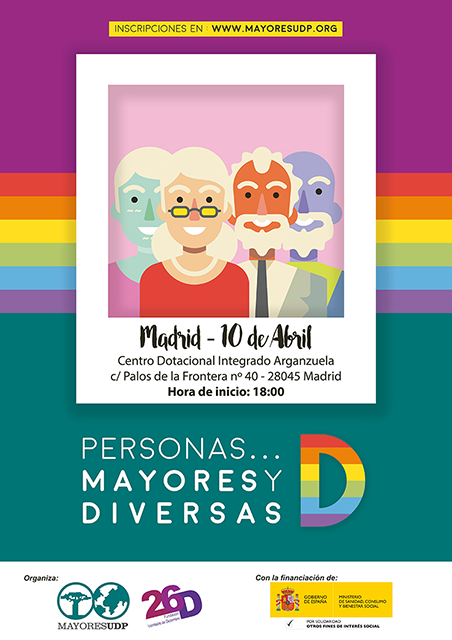 '¡Mayores y Diversas!', un encuentro para visibilizar a los sénior LGTBI