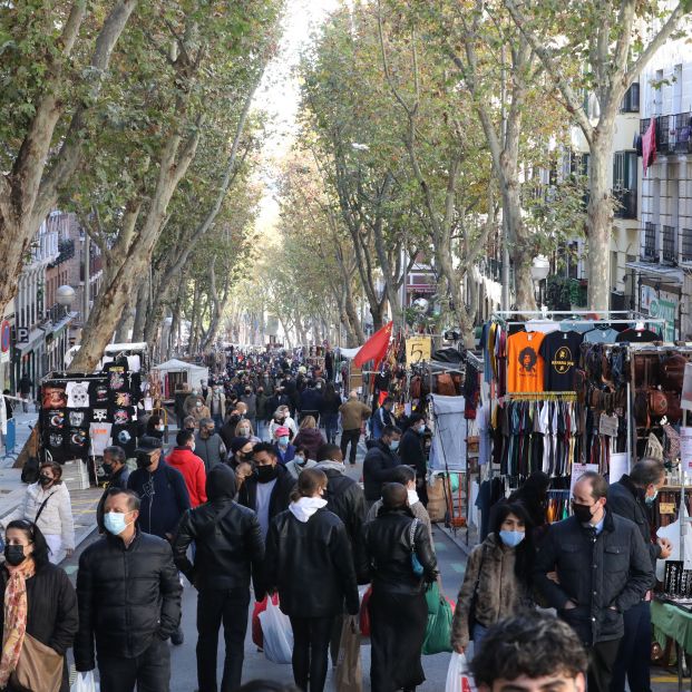 Coronavirus: Aglomeraciones en Madrid. Foto: Europa Press