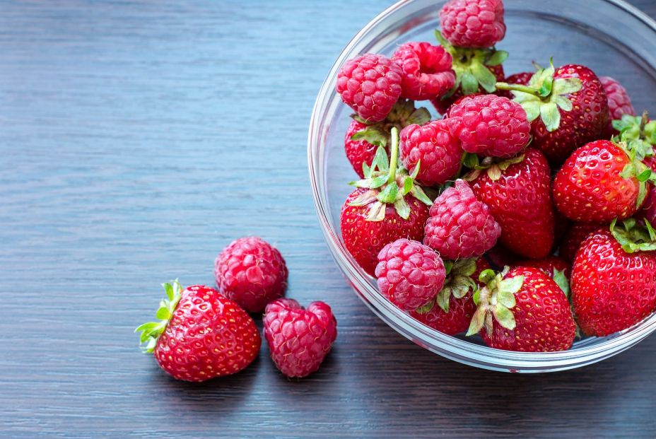 bigstock A Transparent Bowl With Strawb 379045312