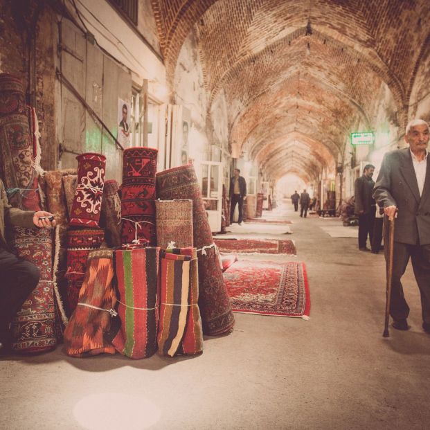 Bazar de Tabriz, Irán (BigStock)