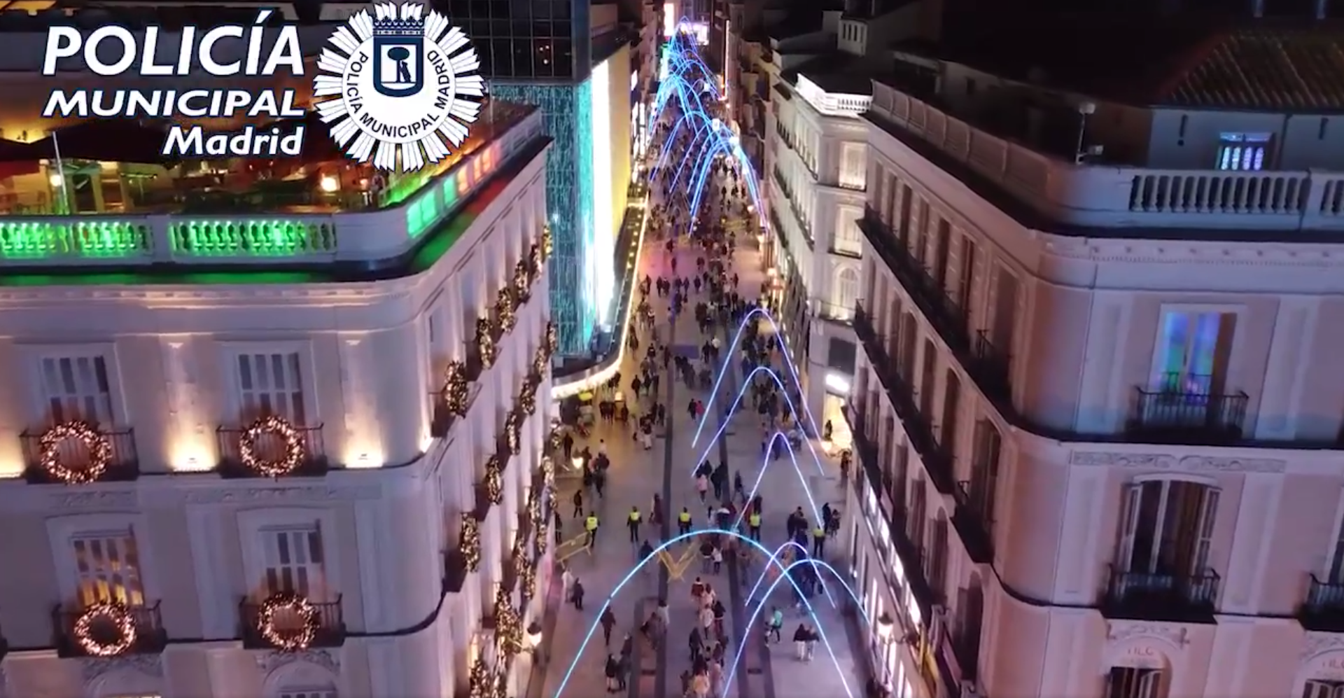 Vídeos con drones de la Policía revelan que no hubo aglomeraciones en Madrid