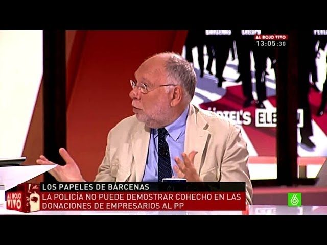 Ernesto Ekaizer. Foto: YouTube Al rojo vivo de La Sexta