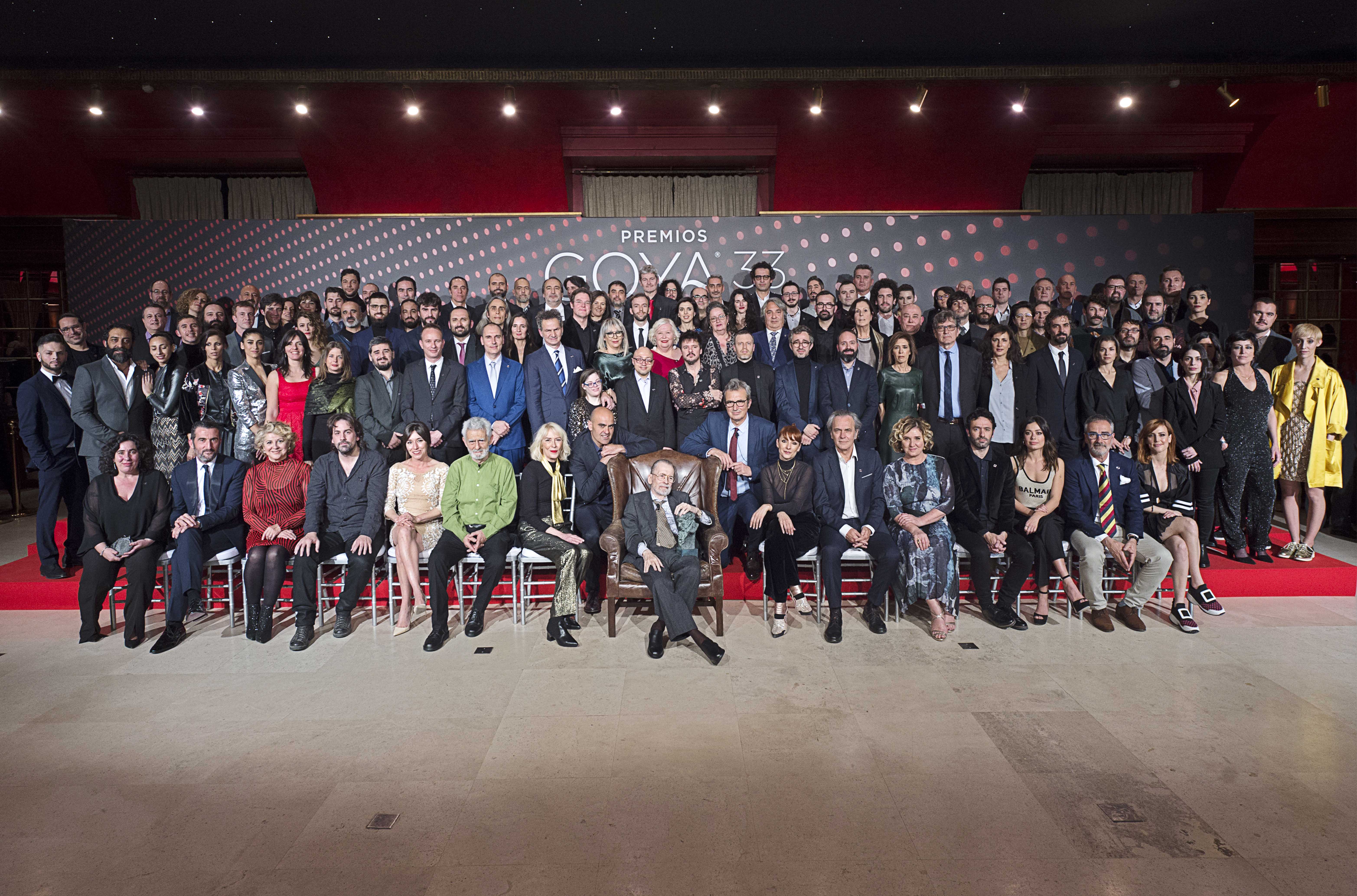 Todo preparado para los Premios Goya 2019