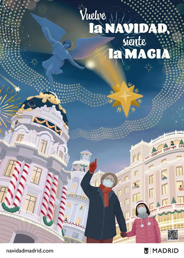 Cartel de Navidad - Madrid