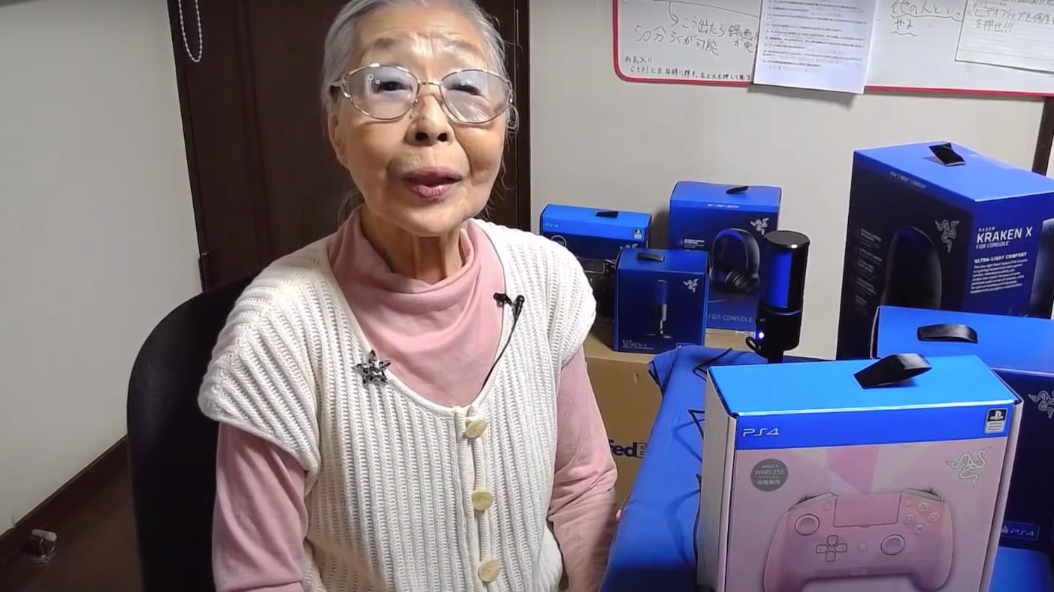 Una abuela gamer y youtuber de 90 años entra en el Libro Guinness de los Récords