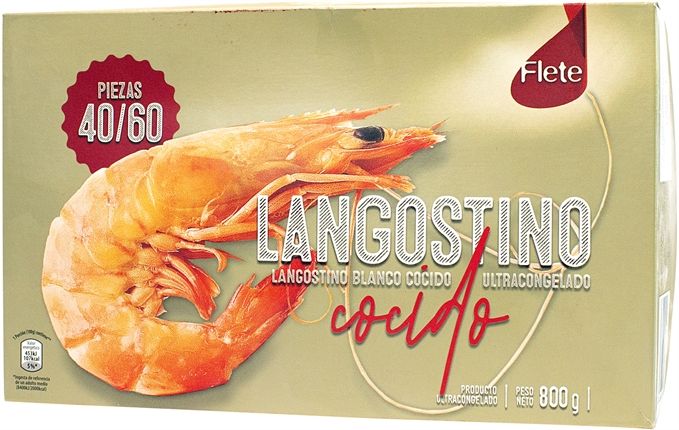 Langostinos FLETE LANGOSTINOS BLANCO COCIDO