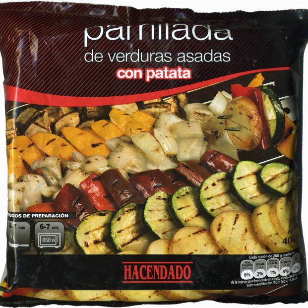 parrillada verduras asadas