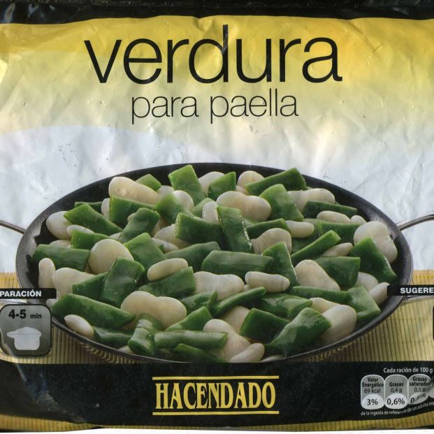 verdura paella