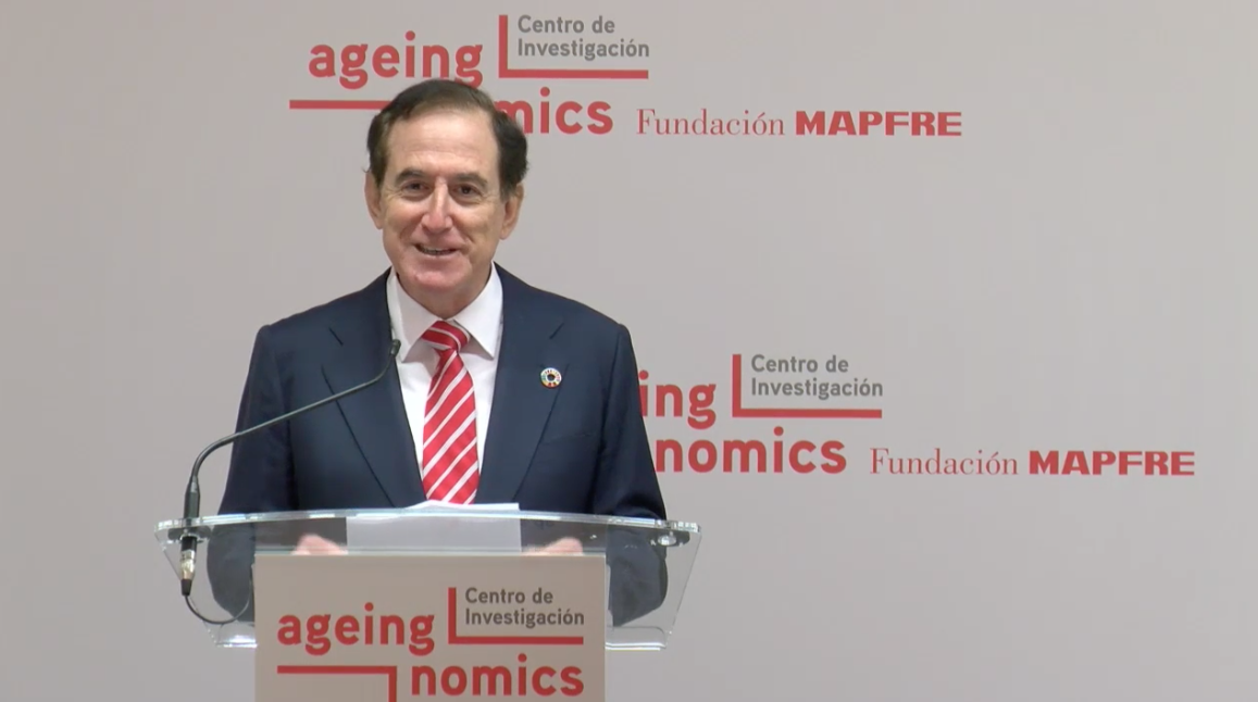 Huertas: "El estrés del sistema de pensiones requiere un esfuerzo de ahorro complementario" (Foto: Ageingnomics)