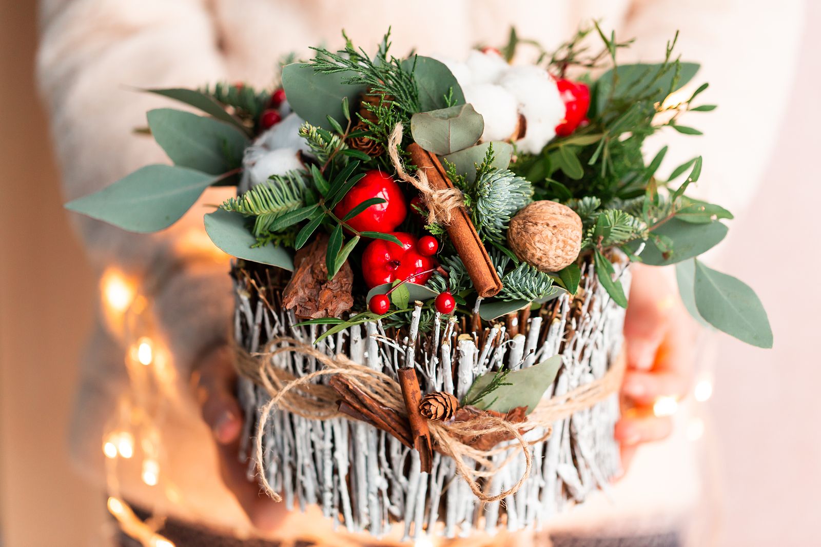 Ideas para hacer centros de mesa navideños y presumir en Facebook e Instagram  Foto: bigstock