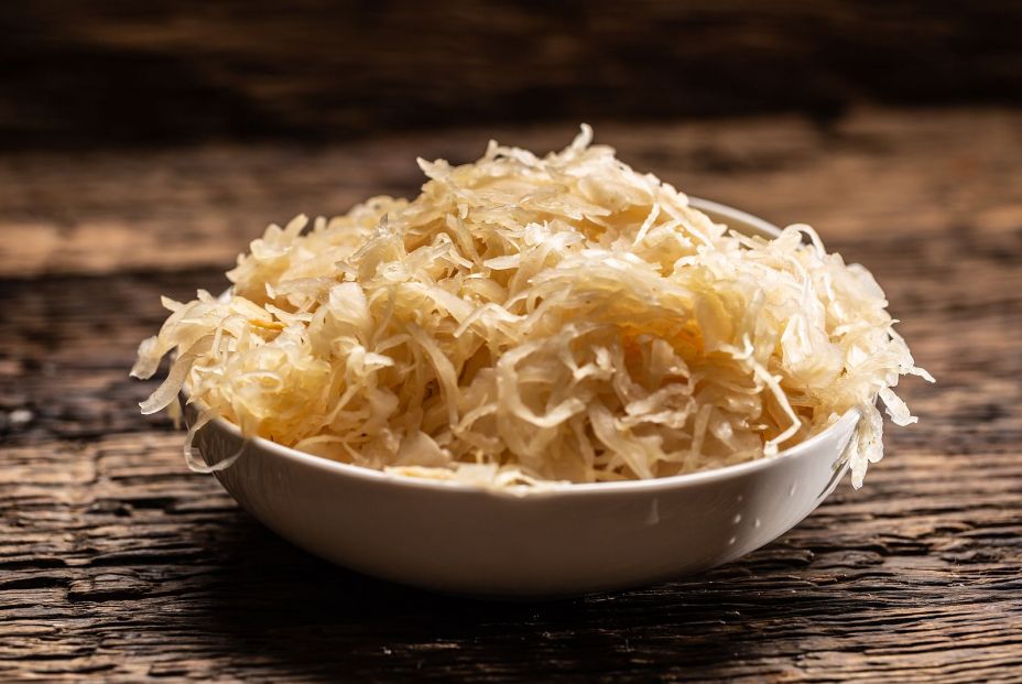 bigstock A Bowl Full Of Raw Sauerkraut  399283328