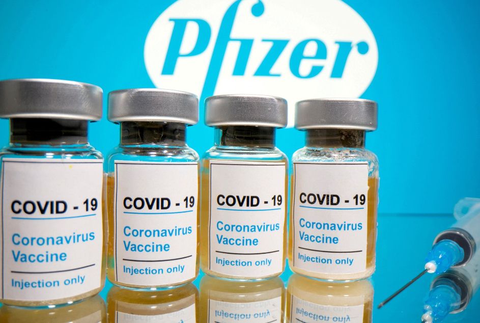 Vacuna de Pfizer contra la covid 19 (Foto Pfizer)