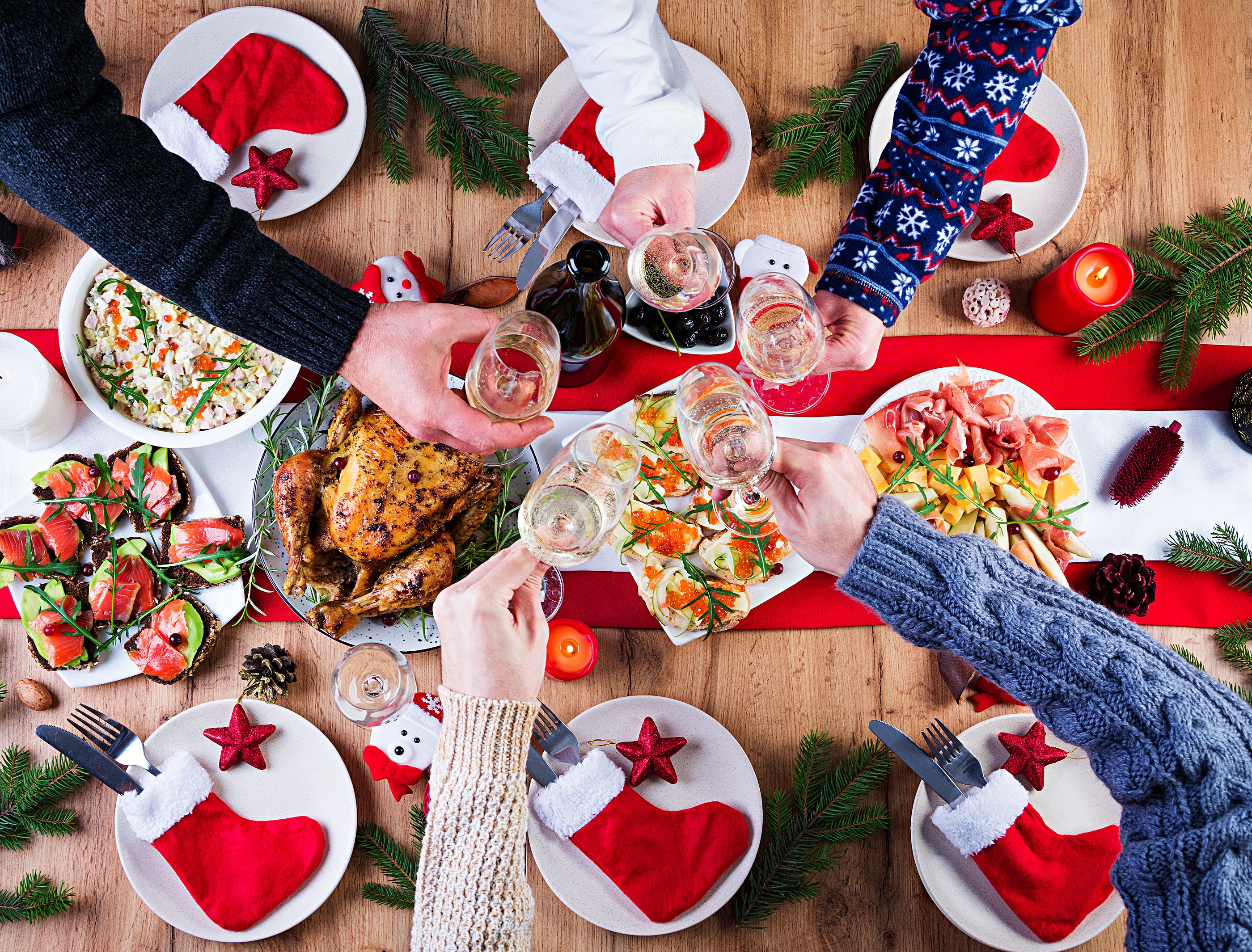 Navidades: aunque no es obligatorio, vamos a coger entre 2 y 4 kilos. Foto: Bigstock 