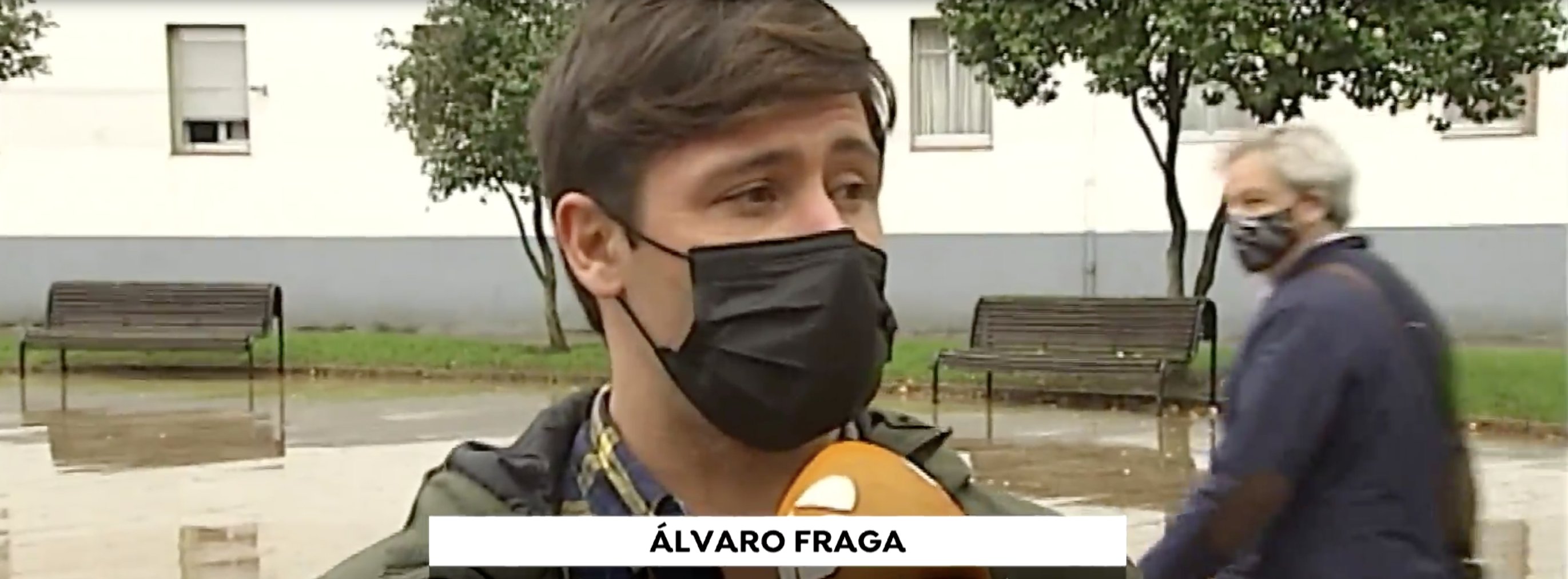 Un vecino salva a un bebé de 15 meses que se cayó por una ventana el día de Navidad. Foto: Captura de Antena 3 TV