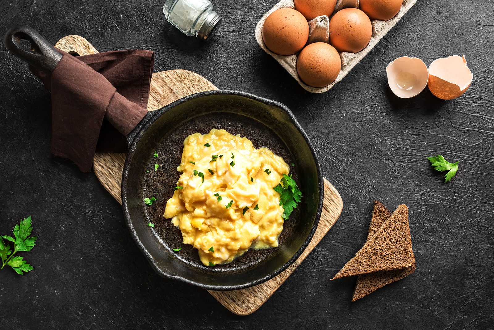 Trucos para que los huevos revueltos queden perfectos Foto:bigstock 