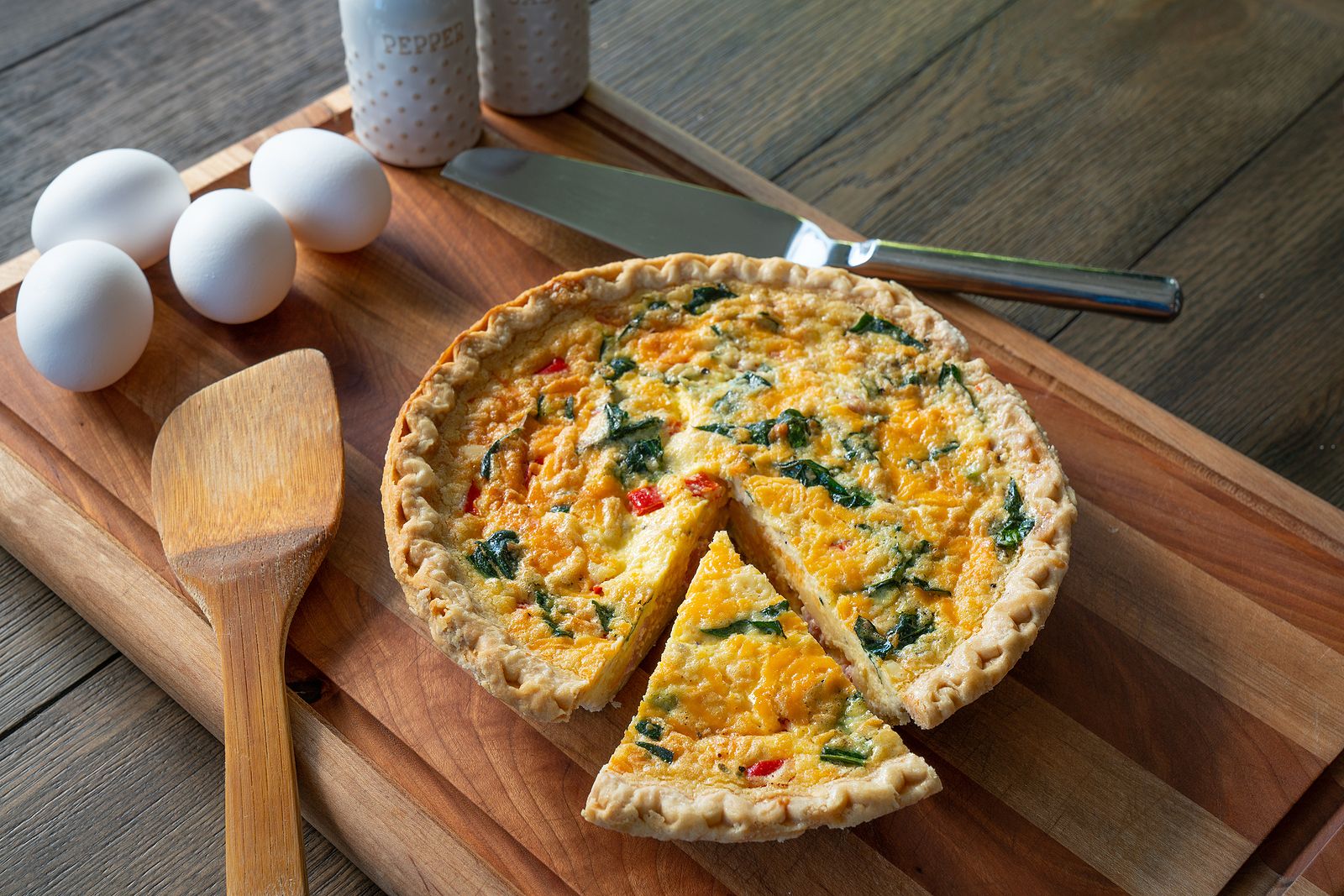 ¡No lo tires! Prepara una quiche Foto: bigstock 