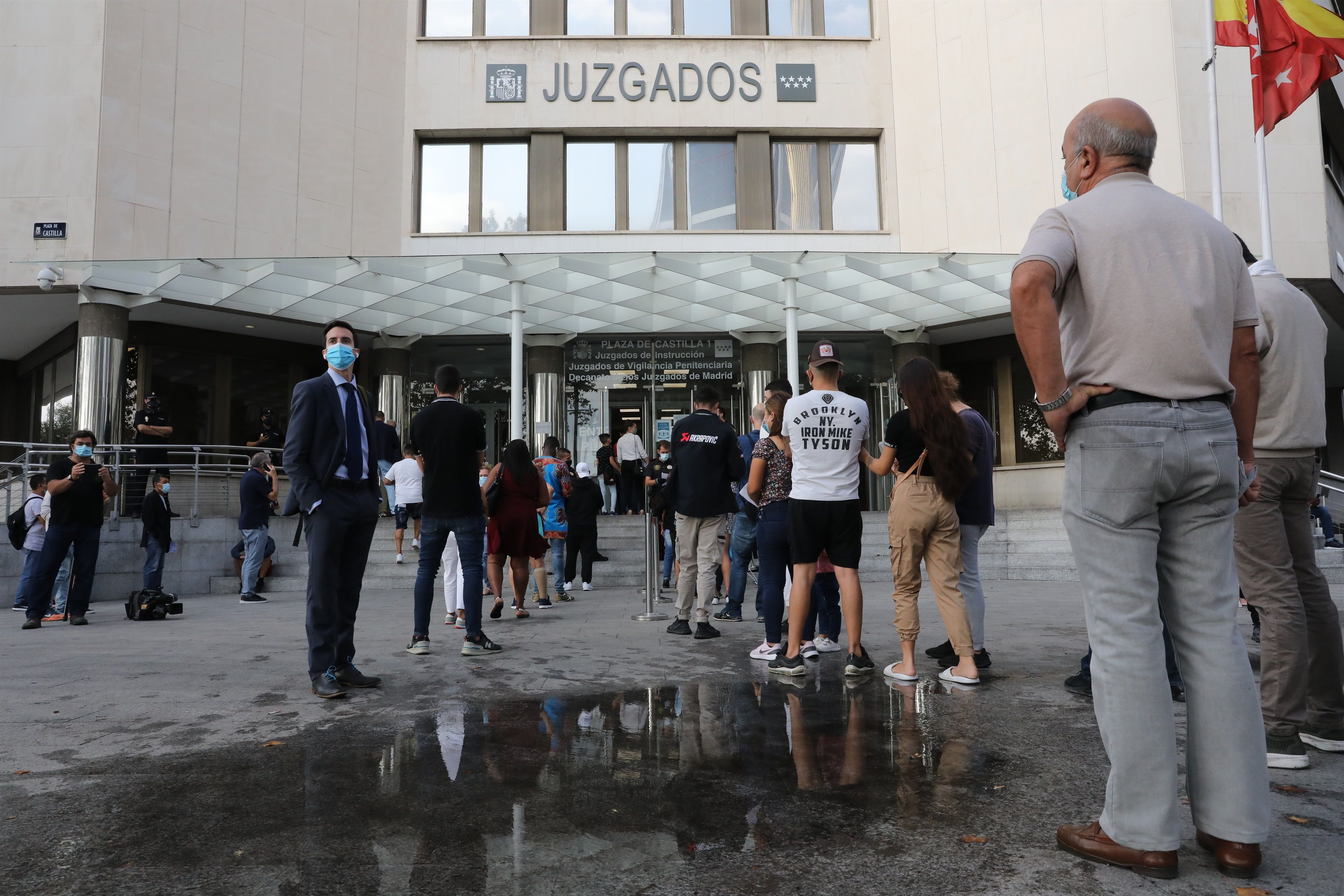 Juzgados de Plaza Castilla. Foto: Europa Press 