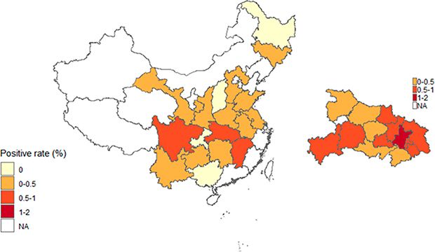 Seroprevalencia y estado de portador asintomático del SARS-CoV-2 en la ciudad de Wuhan y otros lugares de China