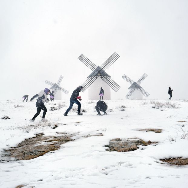 'Filomena' tiñe España de blanco: las fotos más espectaculares de la 'nevada del siglo'