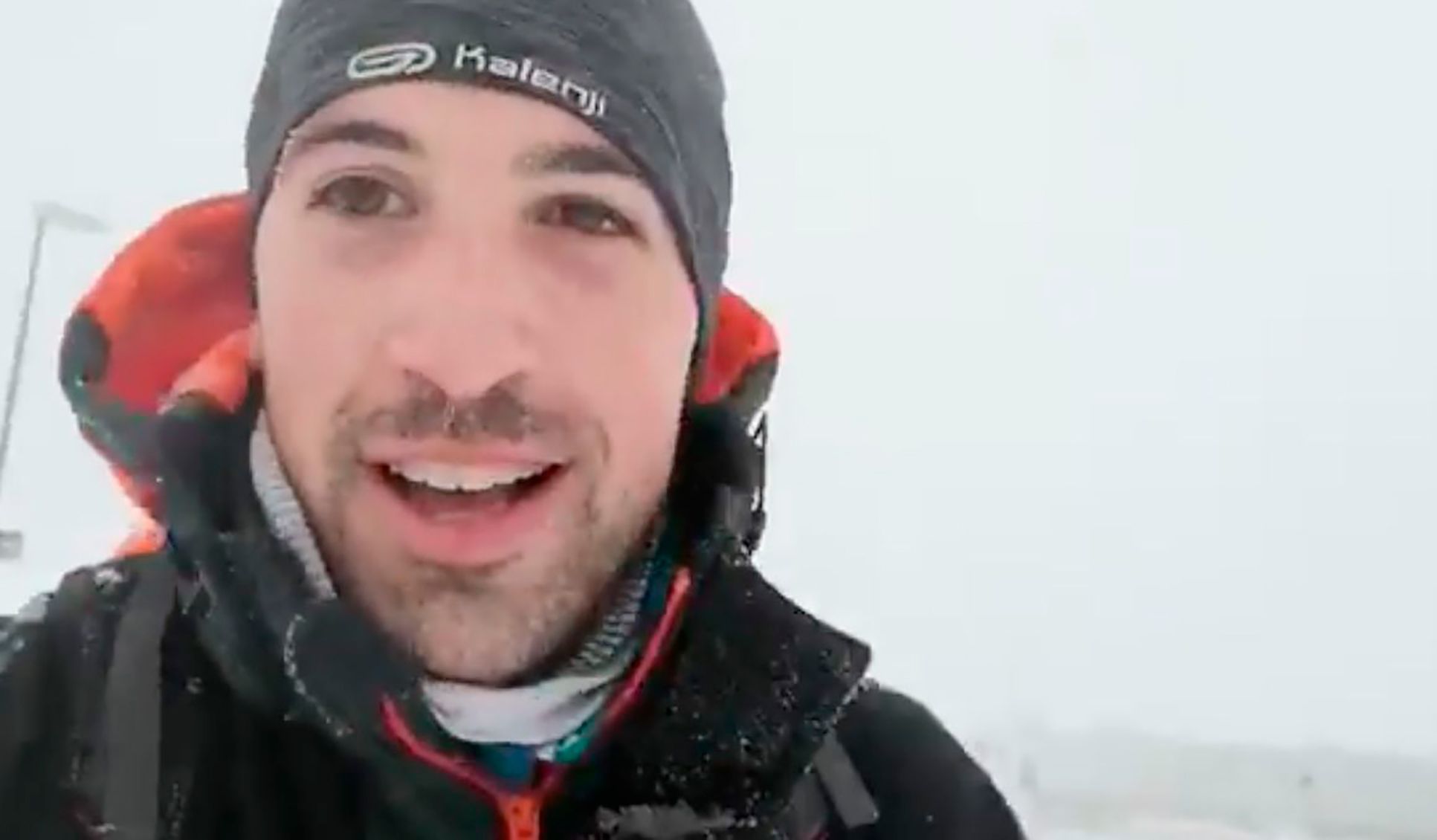 Un MIR corre 17 kilómetros por la nieve para llegar a su guardia en el Puerta de Hierro de Madrid