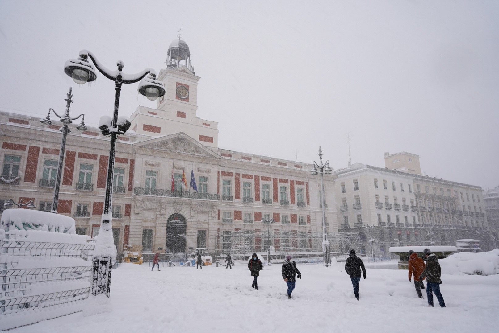España se enfrenta a una ola de frío extremo tras el paso de la borrasca Filomena