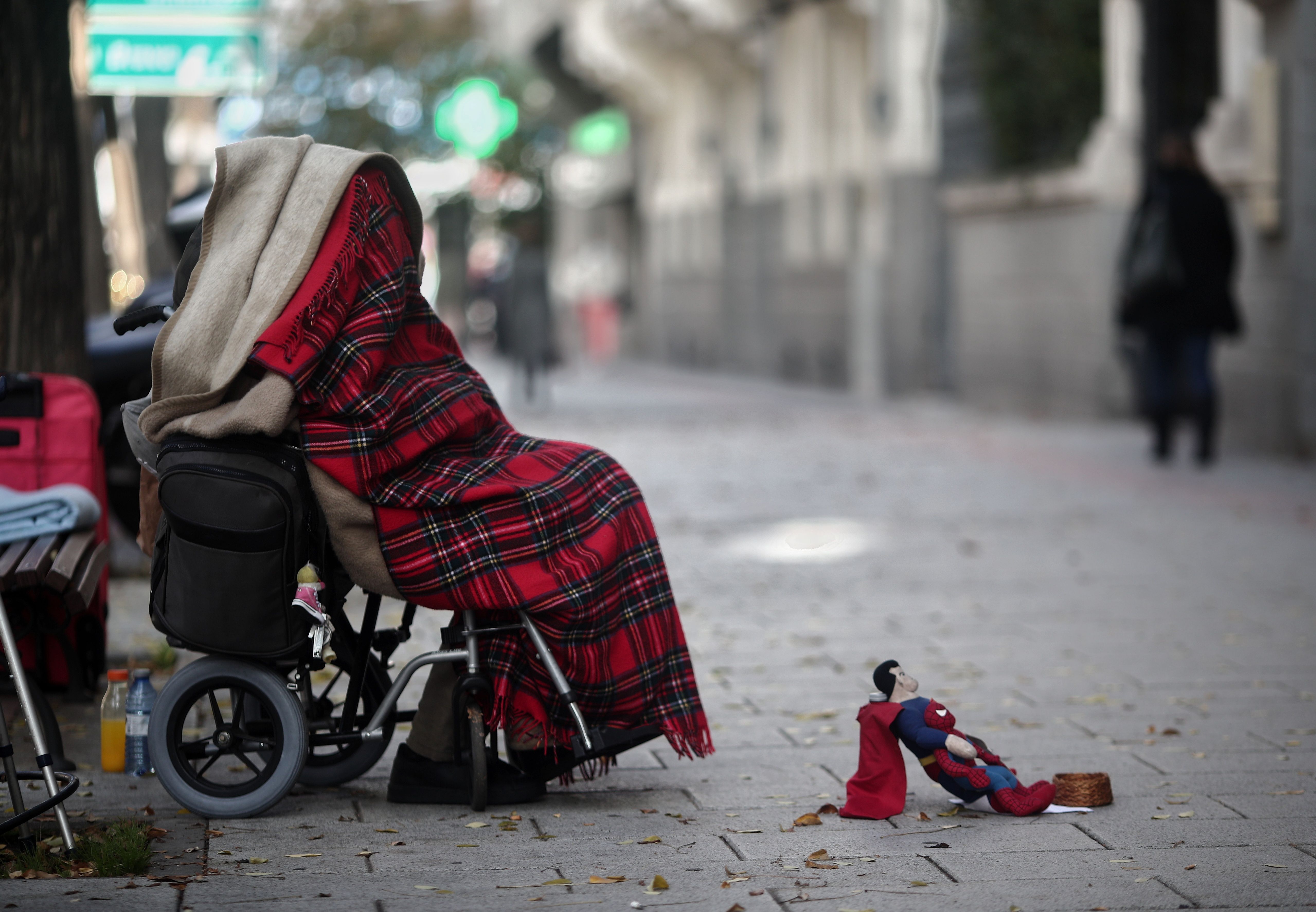 "Insuficientes" plazas de alojamiento en España para las personas sin hogar