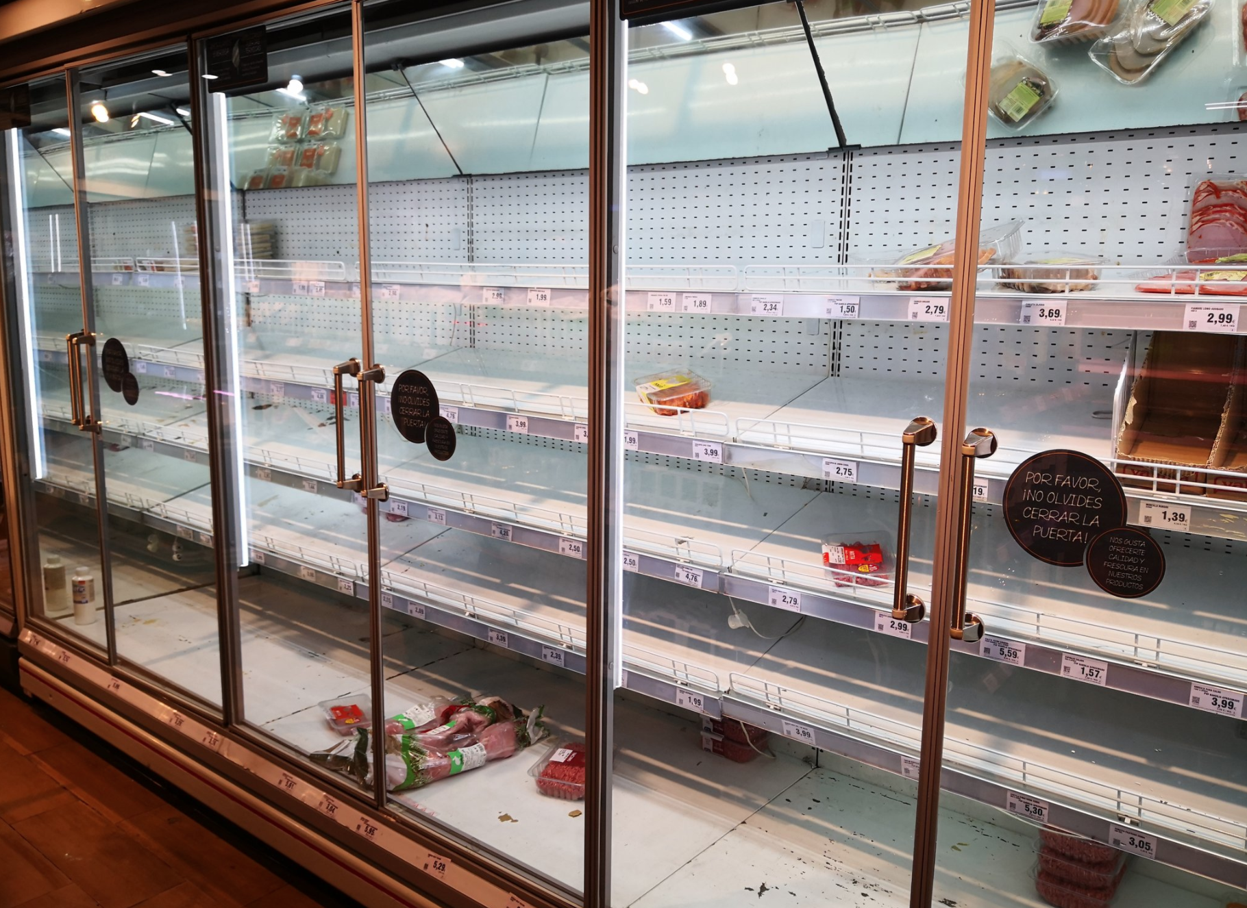 Supermercados: 'Filomena' despierta el fantansma del desabastecimiento