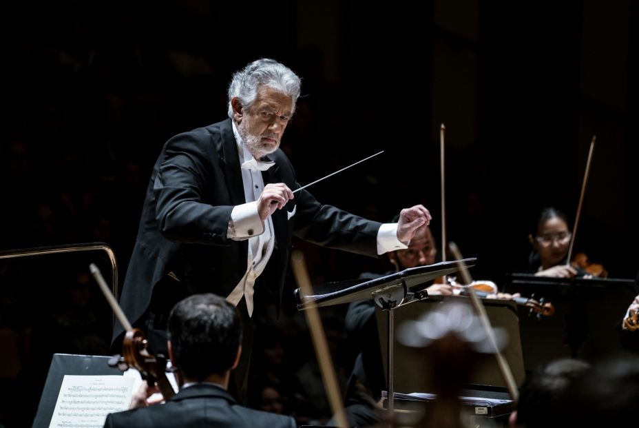 Plácido Domingo toma la batuta del Palau de Les Arts