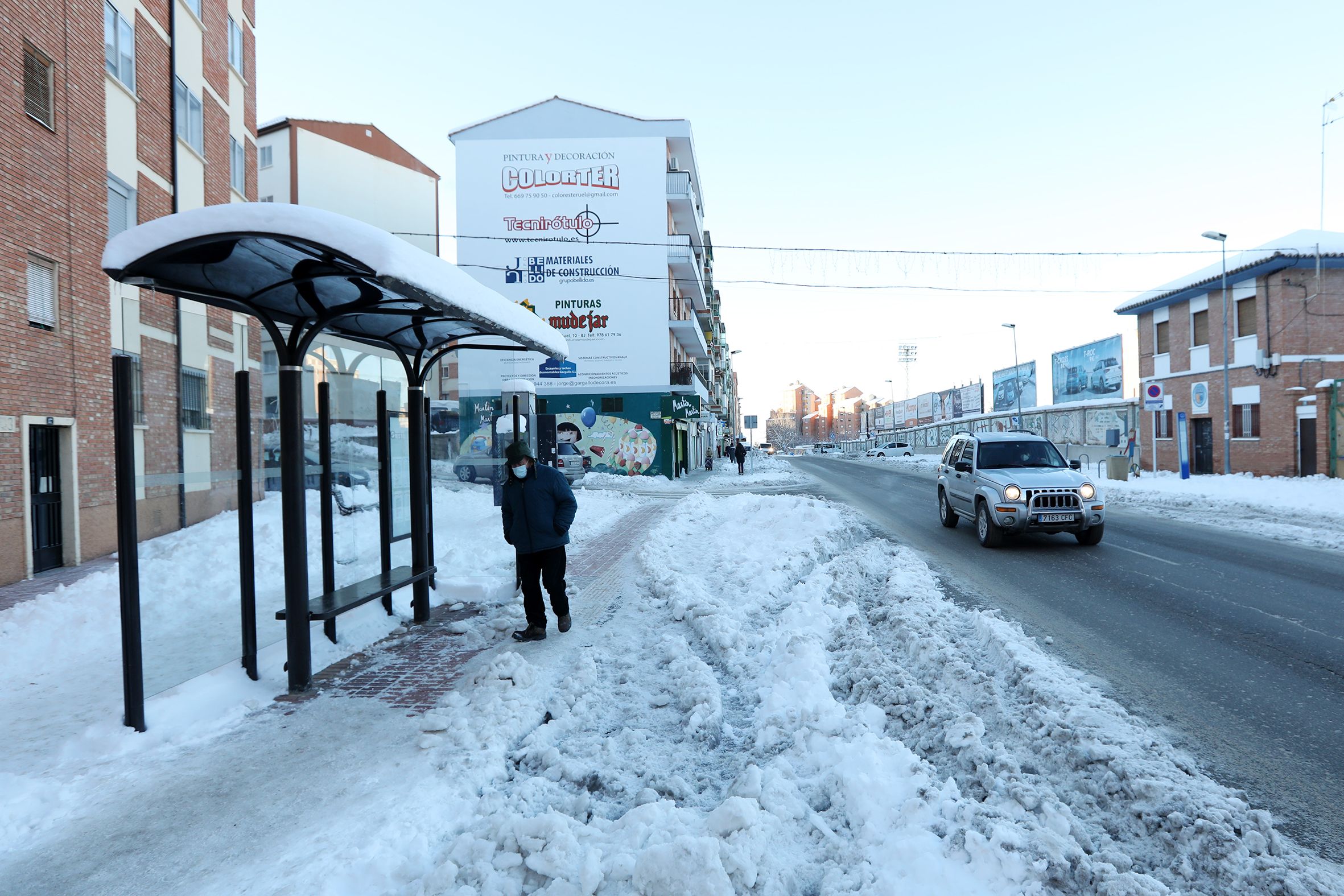 Correos cancela el reparto en las zonas más afectadas por las nevadas