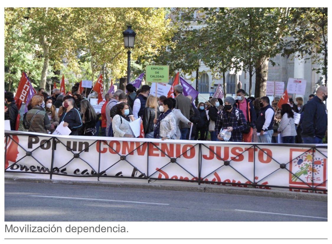 CCOO valora la apertura del diálogo social sobre Dependencia pero pide concretar la financiación