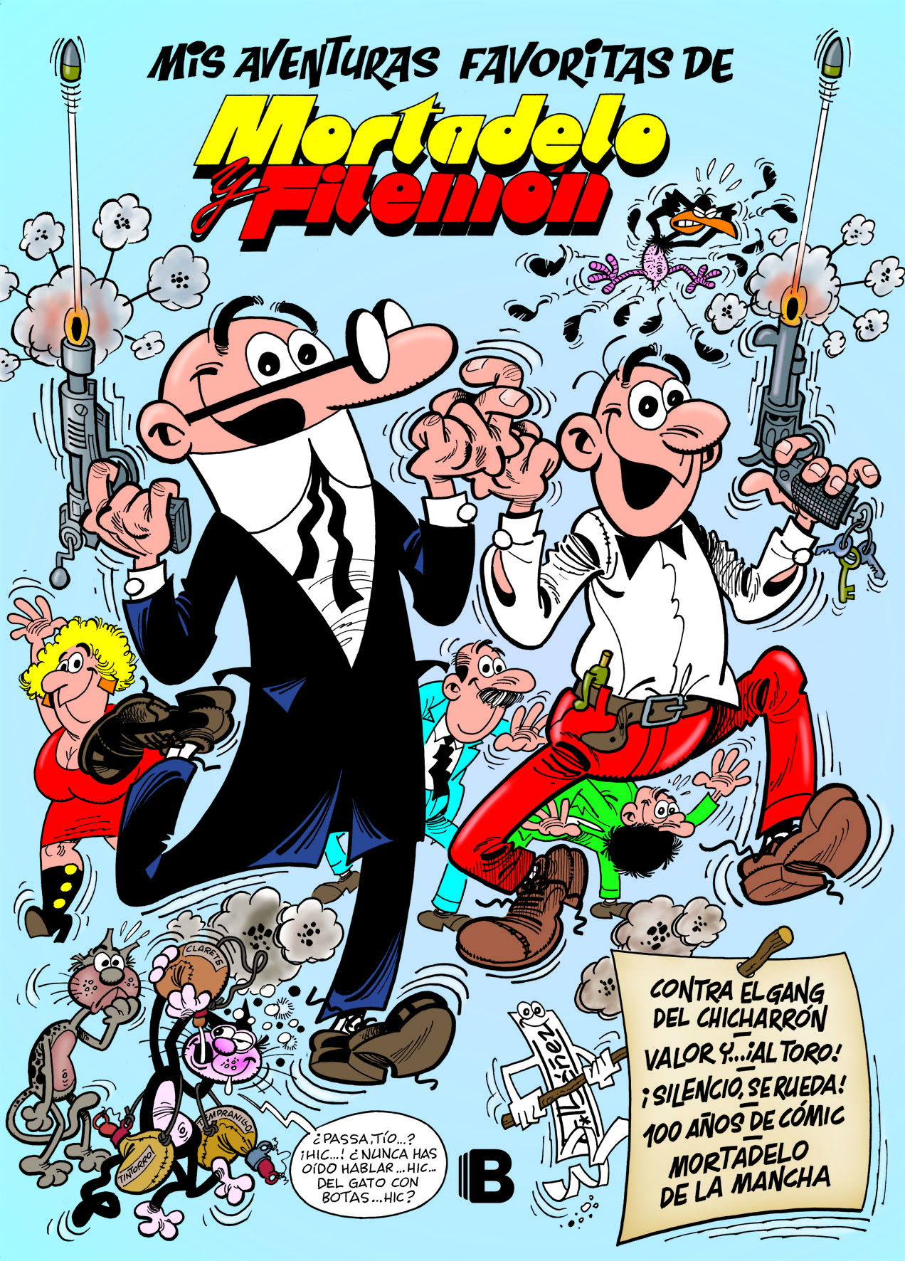 Los mejores personajes de cómic españoles: Mortadelo y Filemón (Ediciones B)