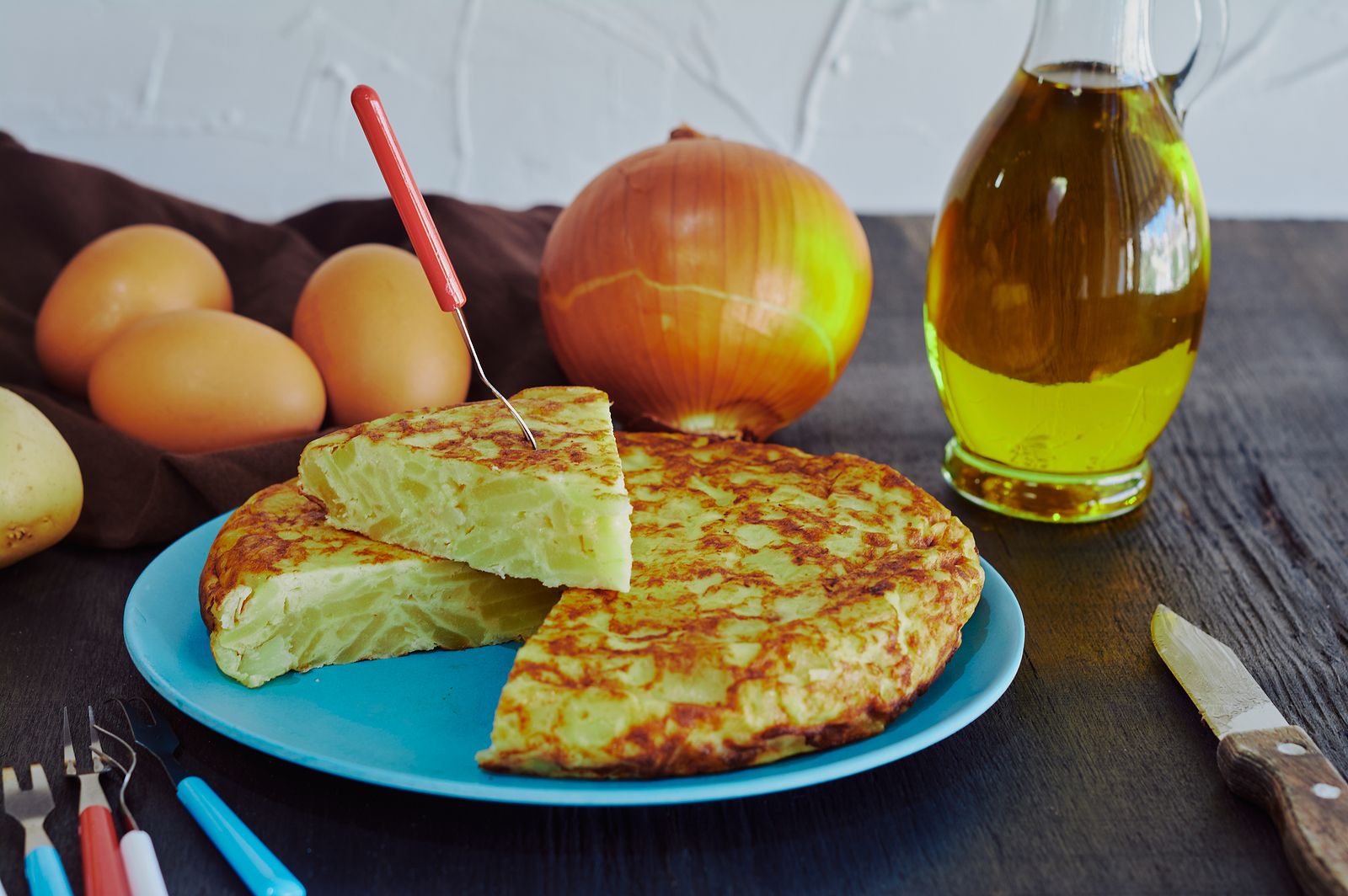 Tortilla de patatas en salsa: descubre las mejores recetas Foto: bigstock