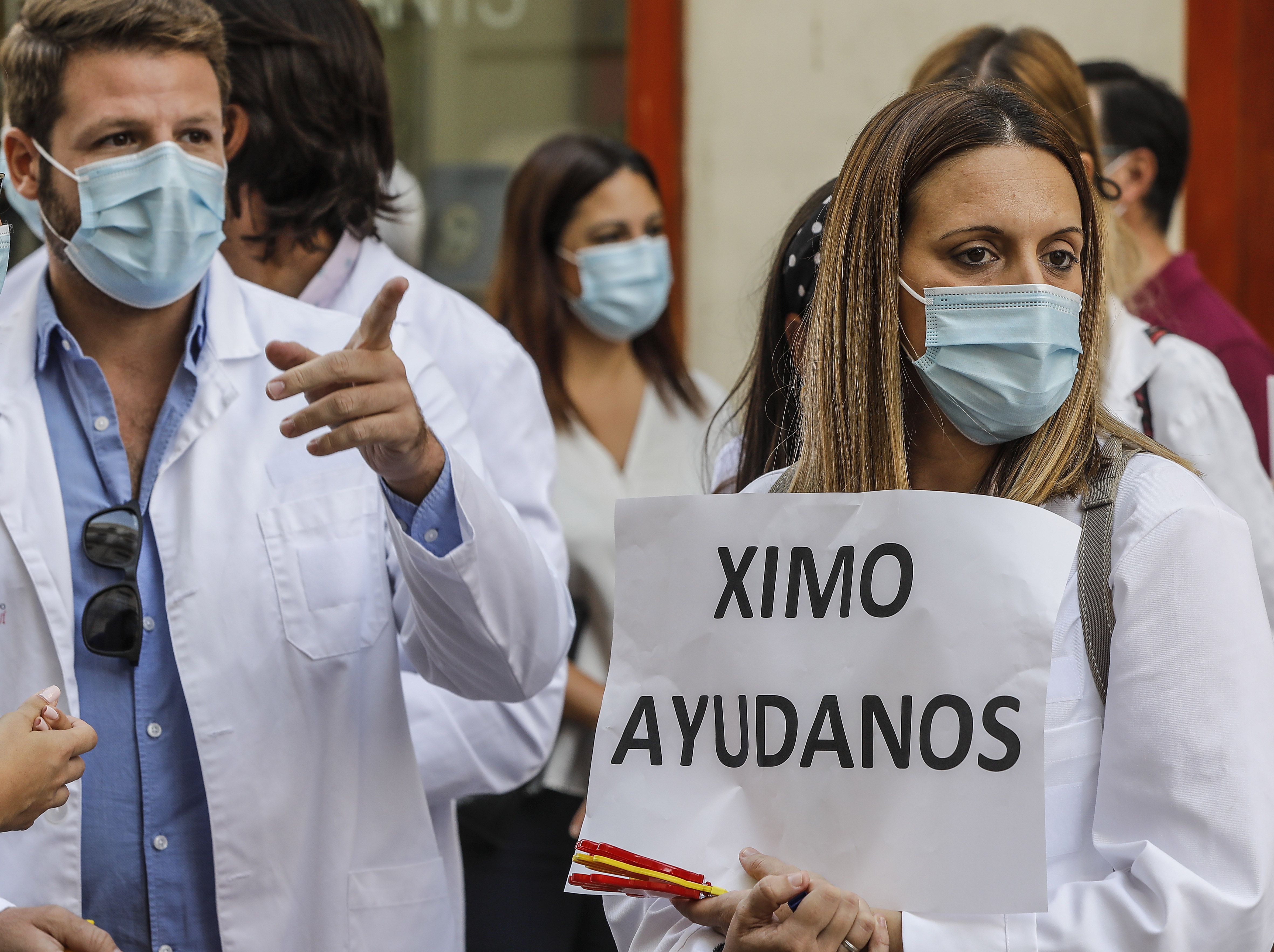 Los sanitarios valencianos están saturados: "Es peor que en abril, hasta los infartos los desviamos"