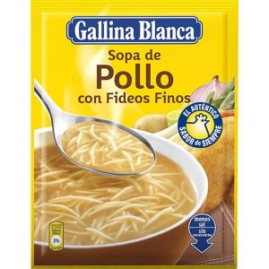 Sopa de pollo Gallina Blanca