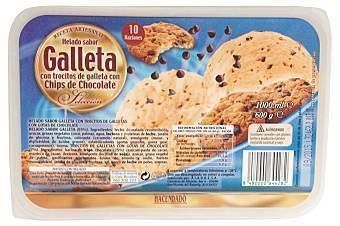 Helado galleta Mercadona