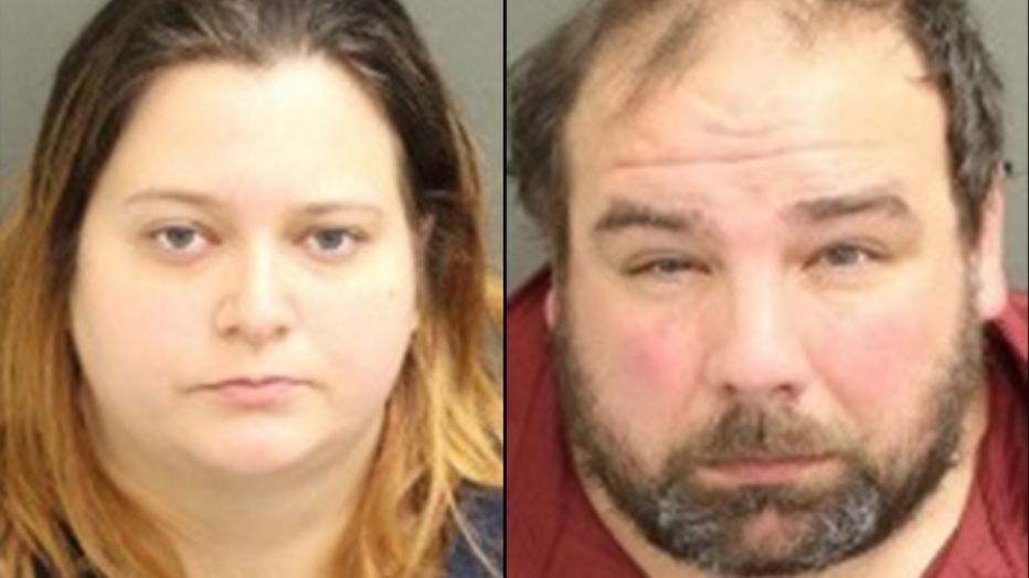 Madre y padrastro del niño maltratado. Captura Fox 35 Madre y padrastro del niño maltratado. Captura Fox 35