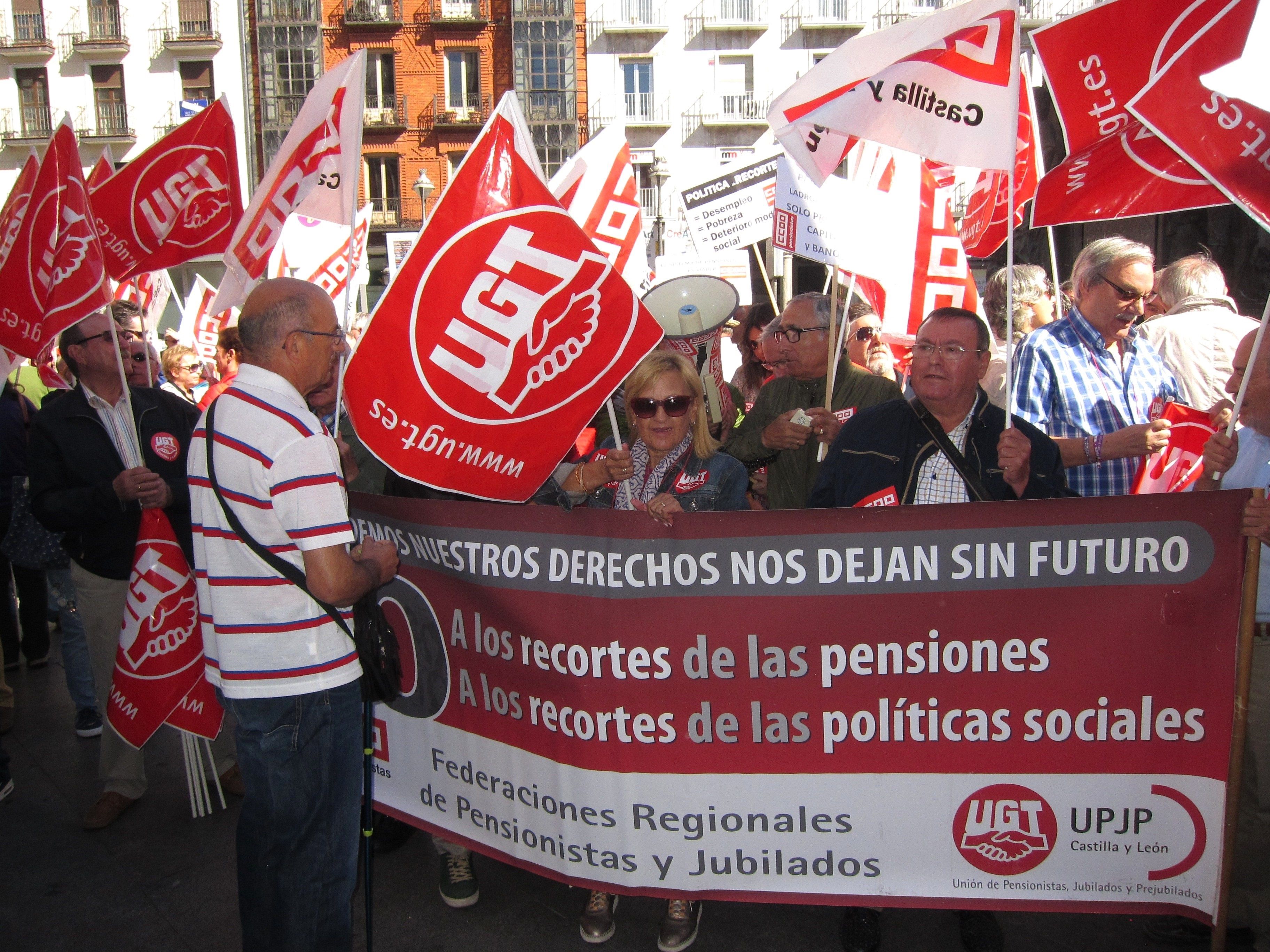 Sindicatos: "No vamos a aceptar una ampliación a 35 años del cálculo de la pensión de jubilación"