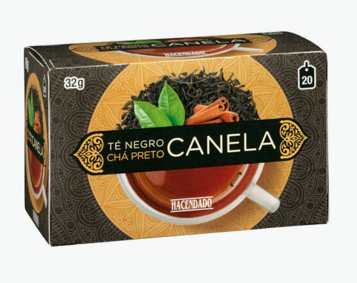 Té negro canela Mercadona