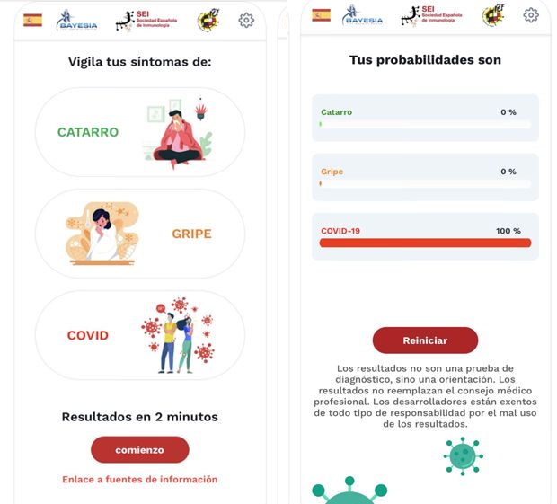 SEICoV, la app que te ayuda a saber si tienes resfriado, gripe o coronavirus