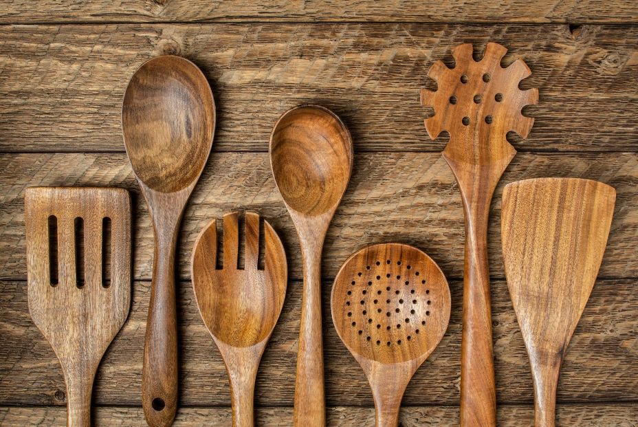 Cómo mantener limpias (y desinefectadas) las cucharas de madera
