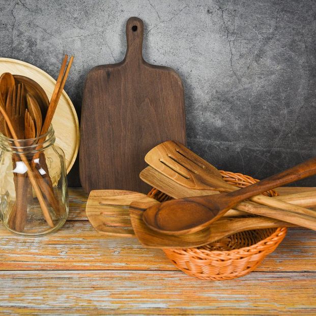 Cómo mantener limpias (y desinfectadas) las cucharas de madera