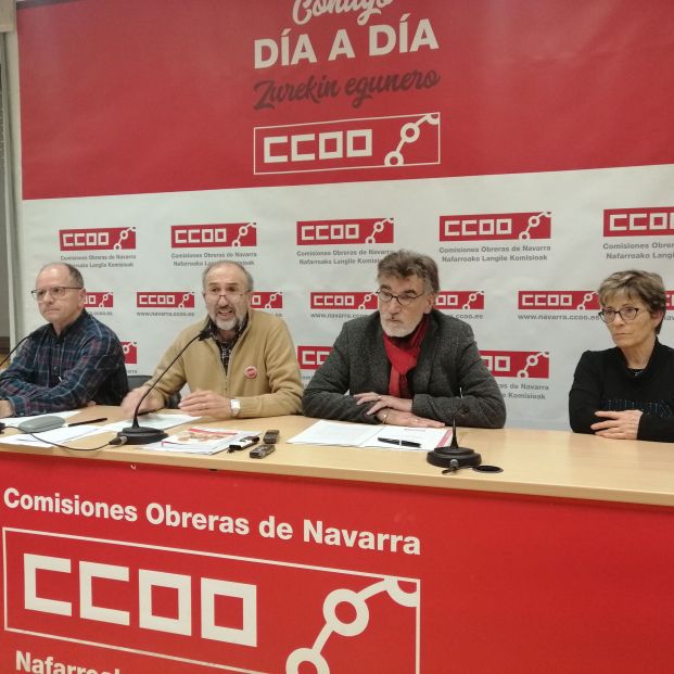 EuropaPress 2539422 manuel vazquez julian gutierrez chechu rodriguez maria jesus subiza ccoo