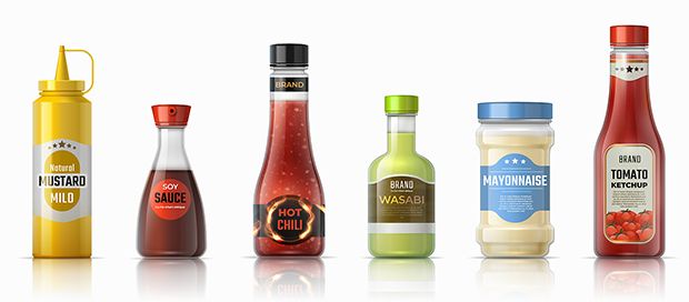 Salsas, ketchup, mostaza y mayonesa Salsas, ketchup, mostaza y mayonesa